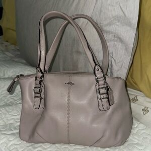 Coach gray mini bag